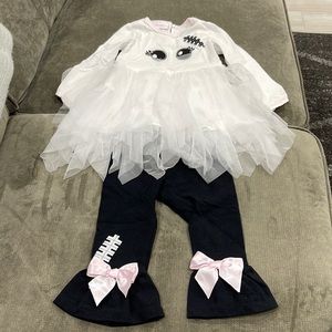 Bonnie Baby Halloween/October outfit for baby girls.